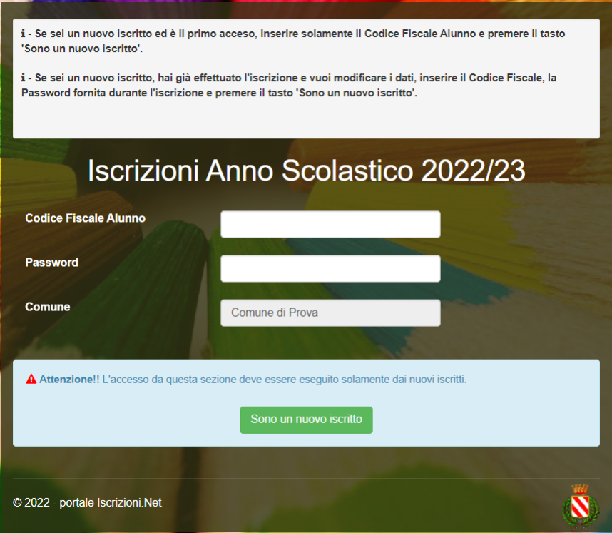 Iscrizione 2